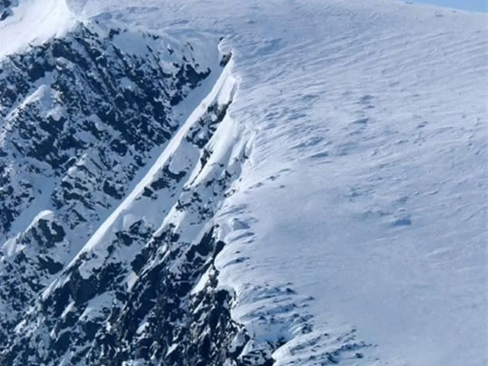 Vinter på Norra Sytertoppen