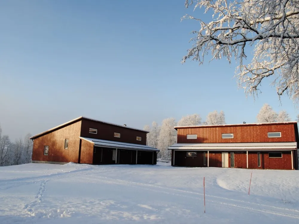 Tvillingstugorna vinter