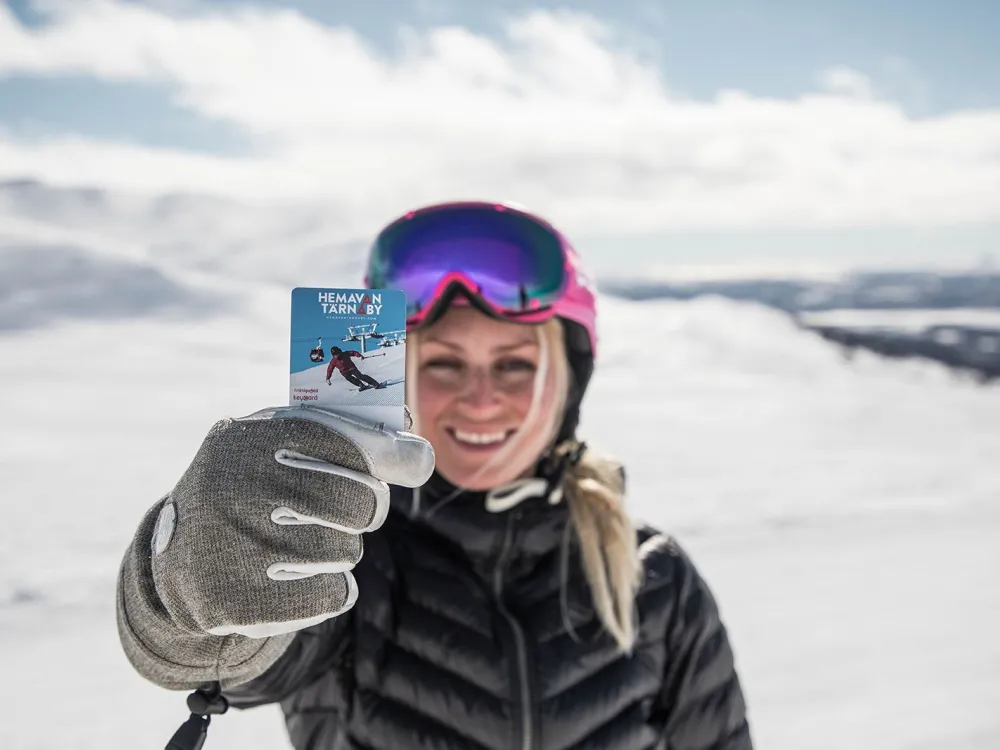 Säsongspass stugägare Hemavan köp eller ladda KeyCard