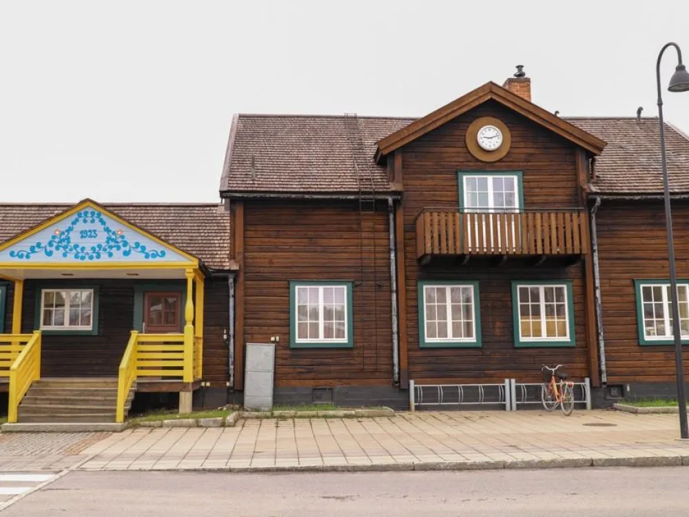 The railwaystation
