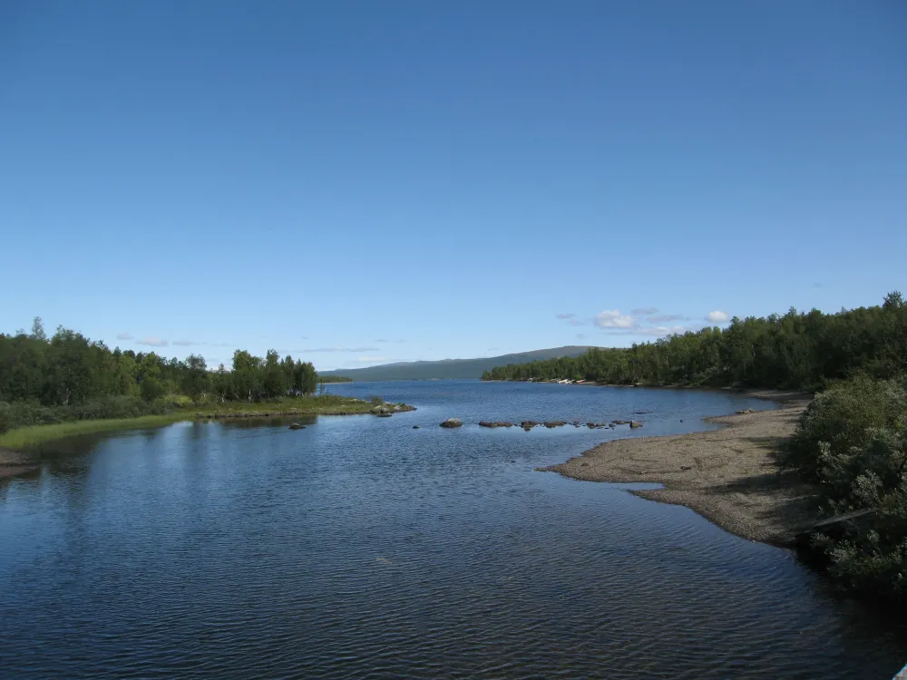Biellojaure and the trail to Ammarnäs