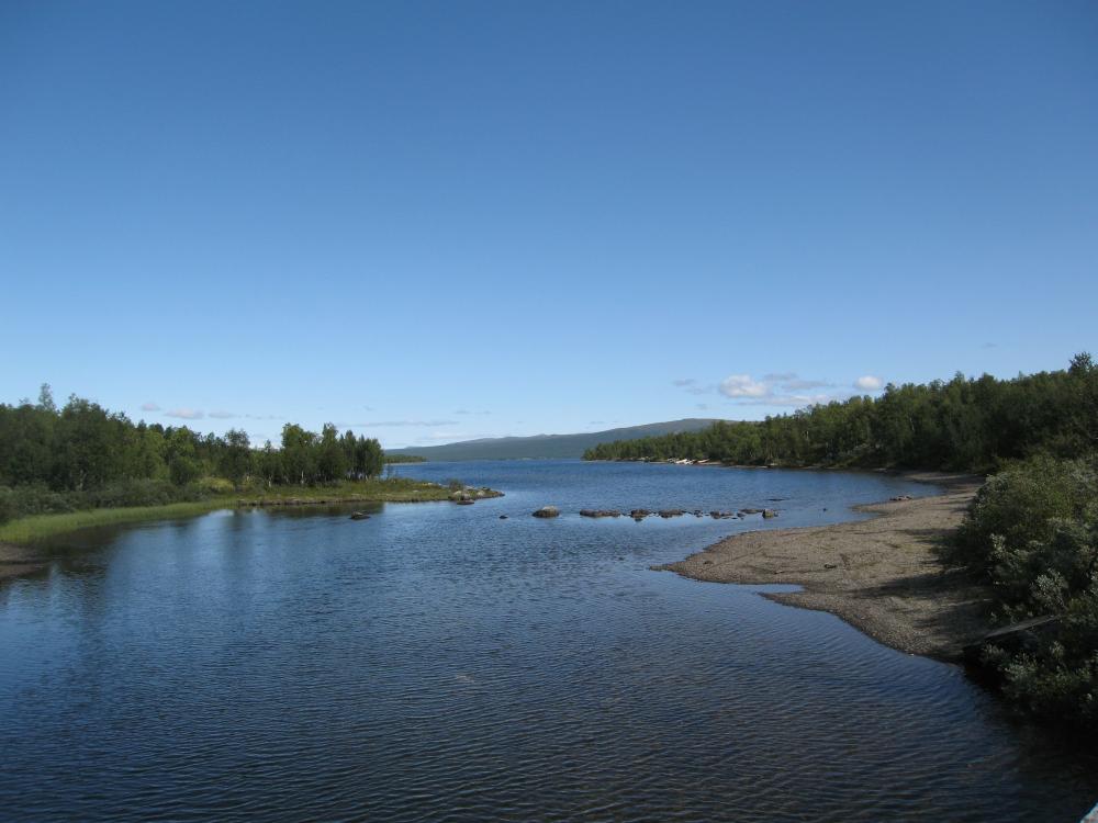 Biellojaure and the trail to Ammarnäs